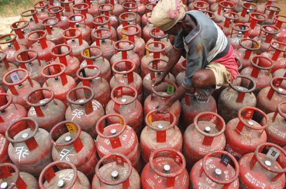 Tripura facing acute cooking gas shortage, backlog continuing Tripura facing acute cooking gas shortage, backlog continuing